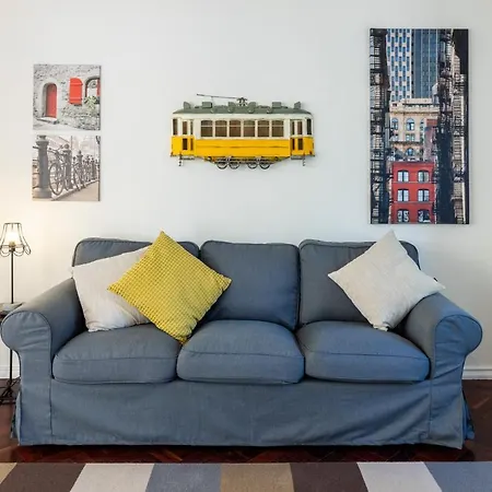 Apartment Casa Do Largo Electrico - Cozy And Lovely In The Center Lisbon